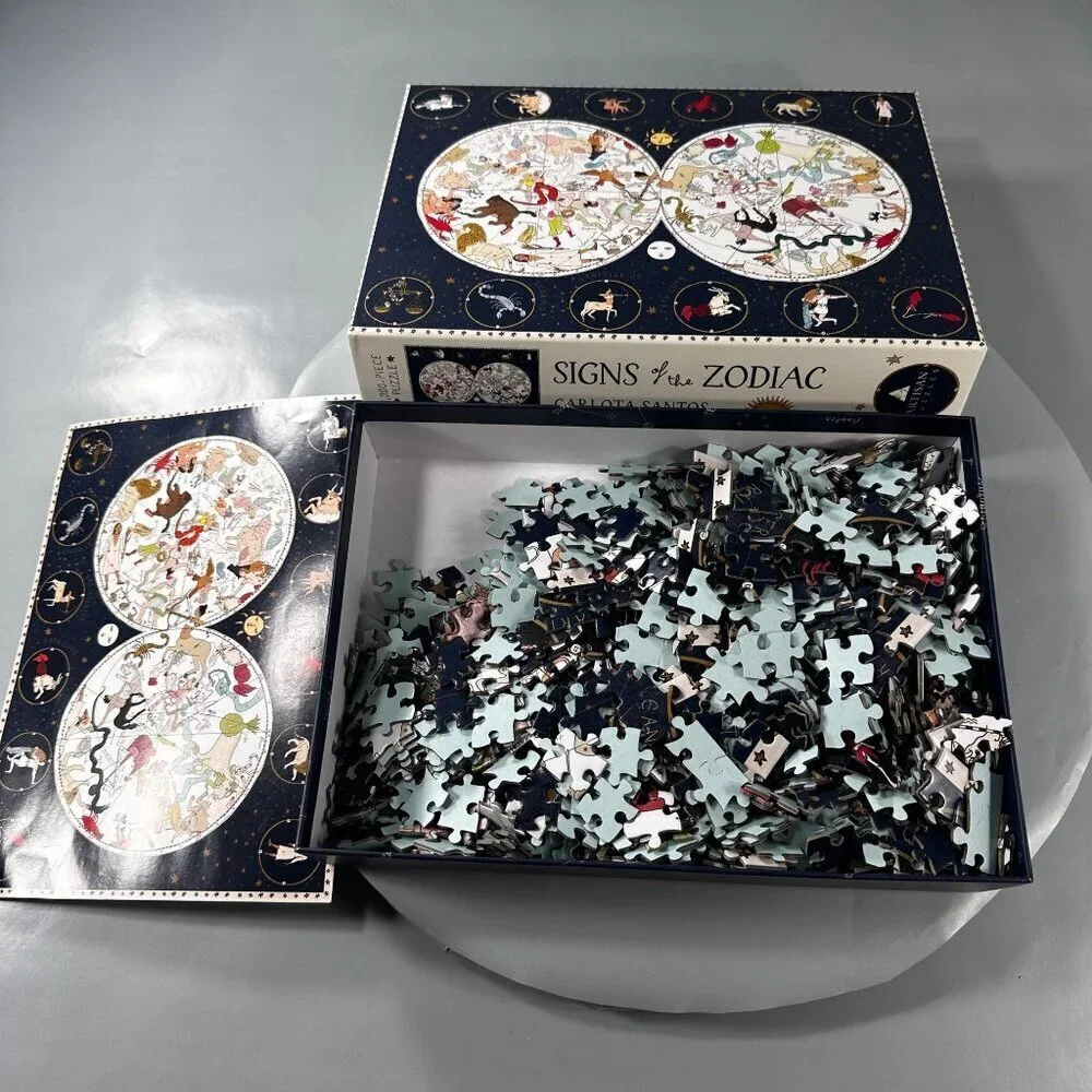 Signs Zodiac Artisan Puzzle Carlota Santos Jigsaw 1000 Pieces Artisan Publisher